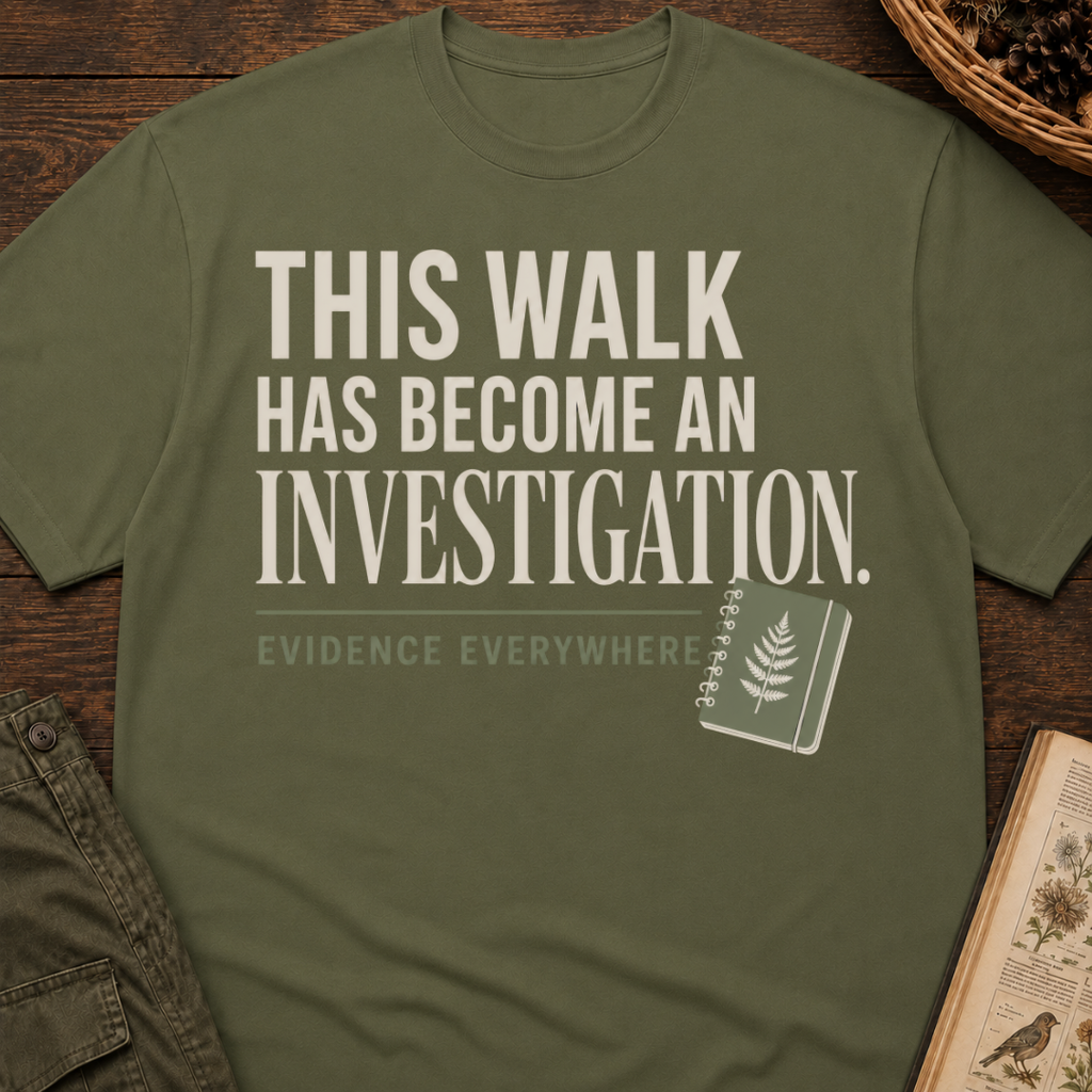 Walk Investigation T‑Shirt