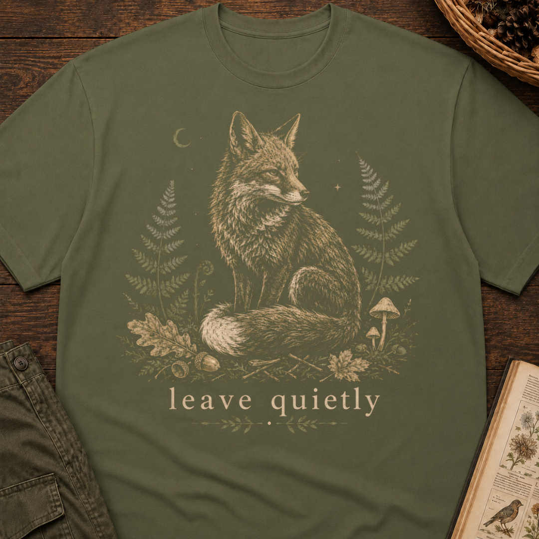 Leave Quietly No 2 T‑Shirt