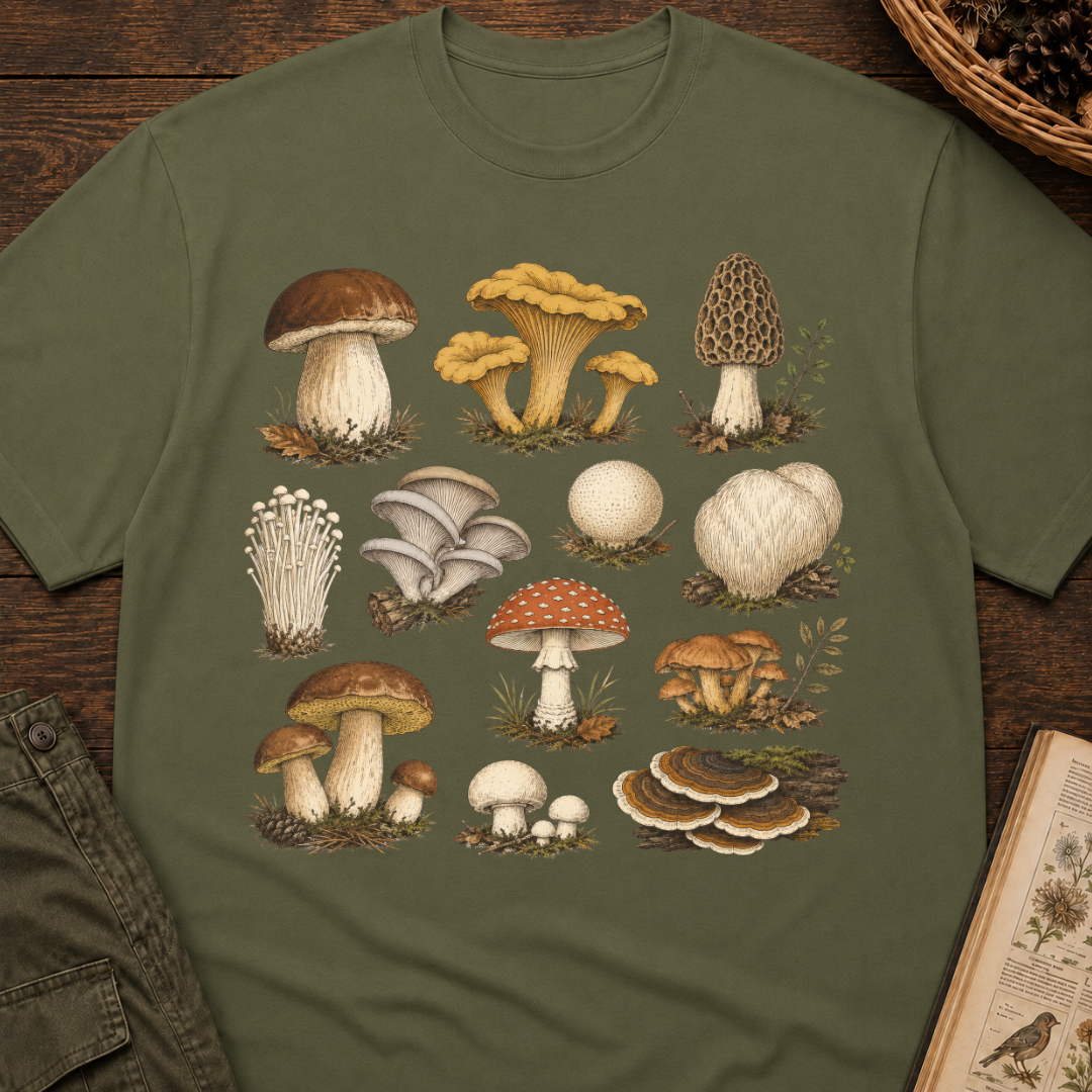 Mushroom Specimens T-Shirt