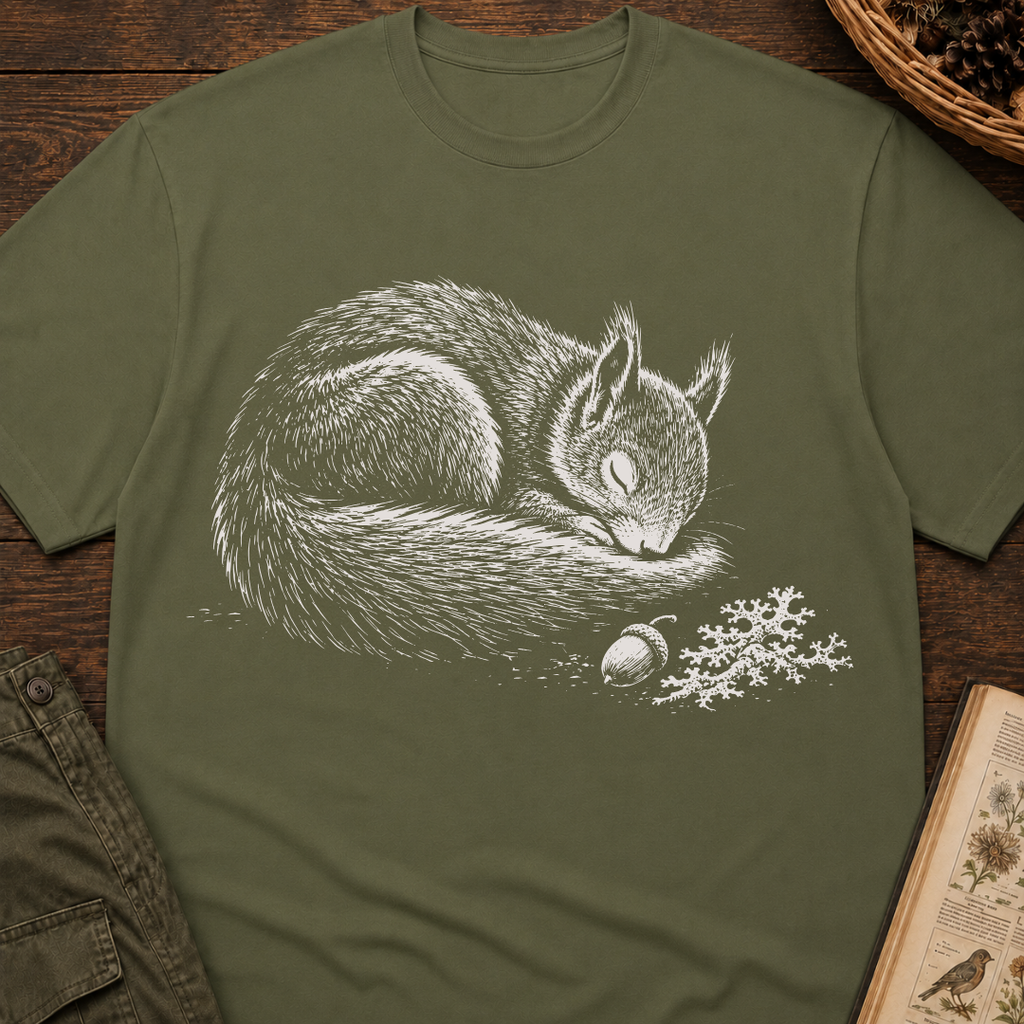 Sleeping Squirrel T‑Shirt
