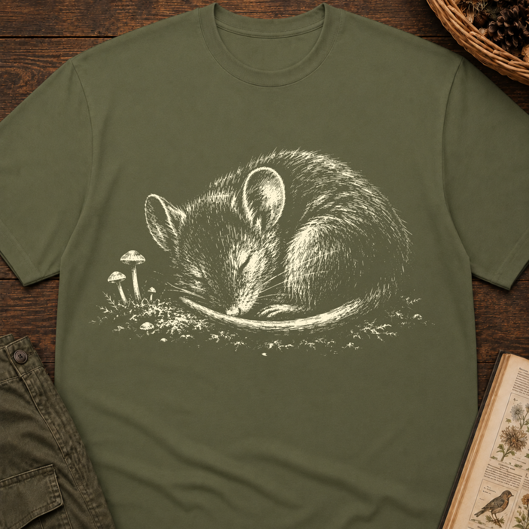 Sleeping Mouse T‑Shirt