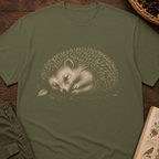 Sleepy Hedgehog T‑Shirt