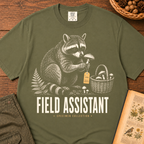 Field Assistant Raccoon T‑Shirt
