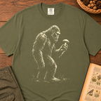 Bigfoot with Mushroom Profile T‑Shirt