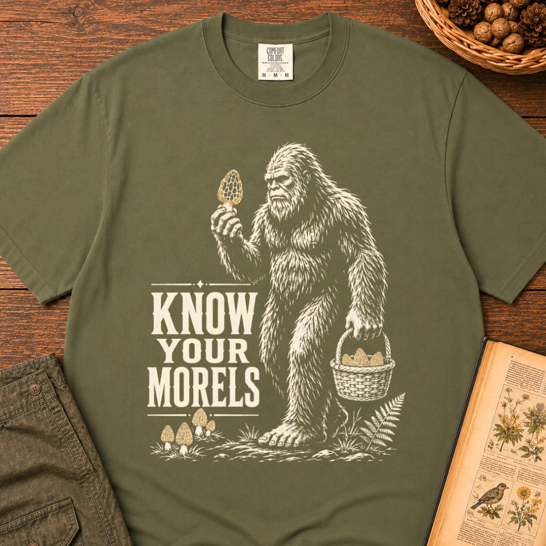 Know Your Morels T‑Shirt