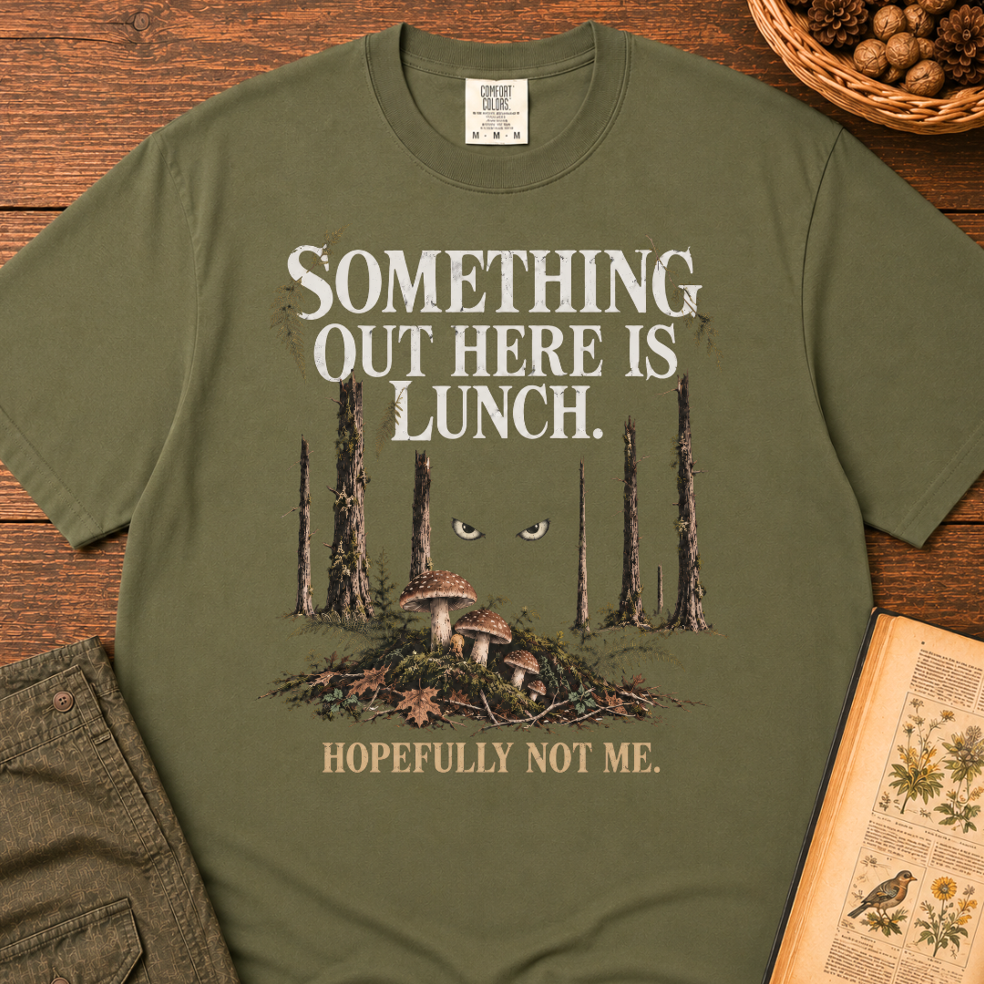 Something Is Lunch T‑Shirt