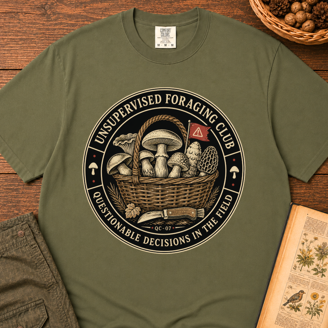 Unsupervised Foraging Club T‑Shirt