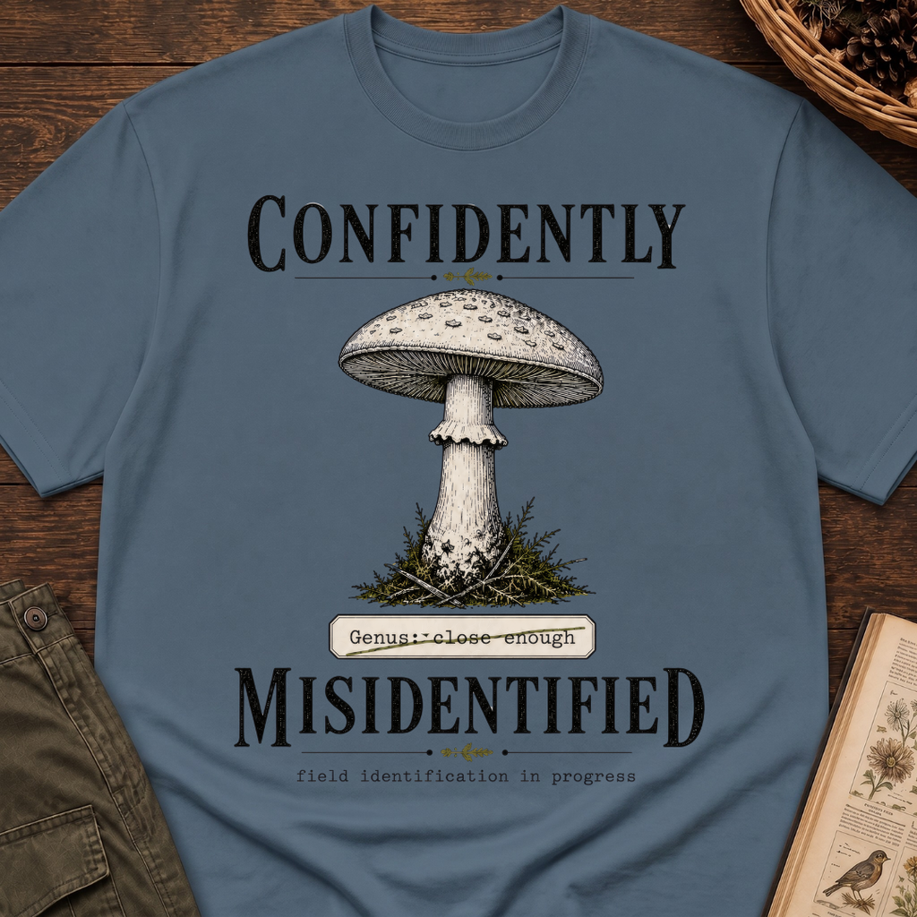 Confidently Misidentified T‑Shirt