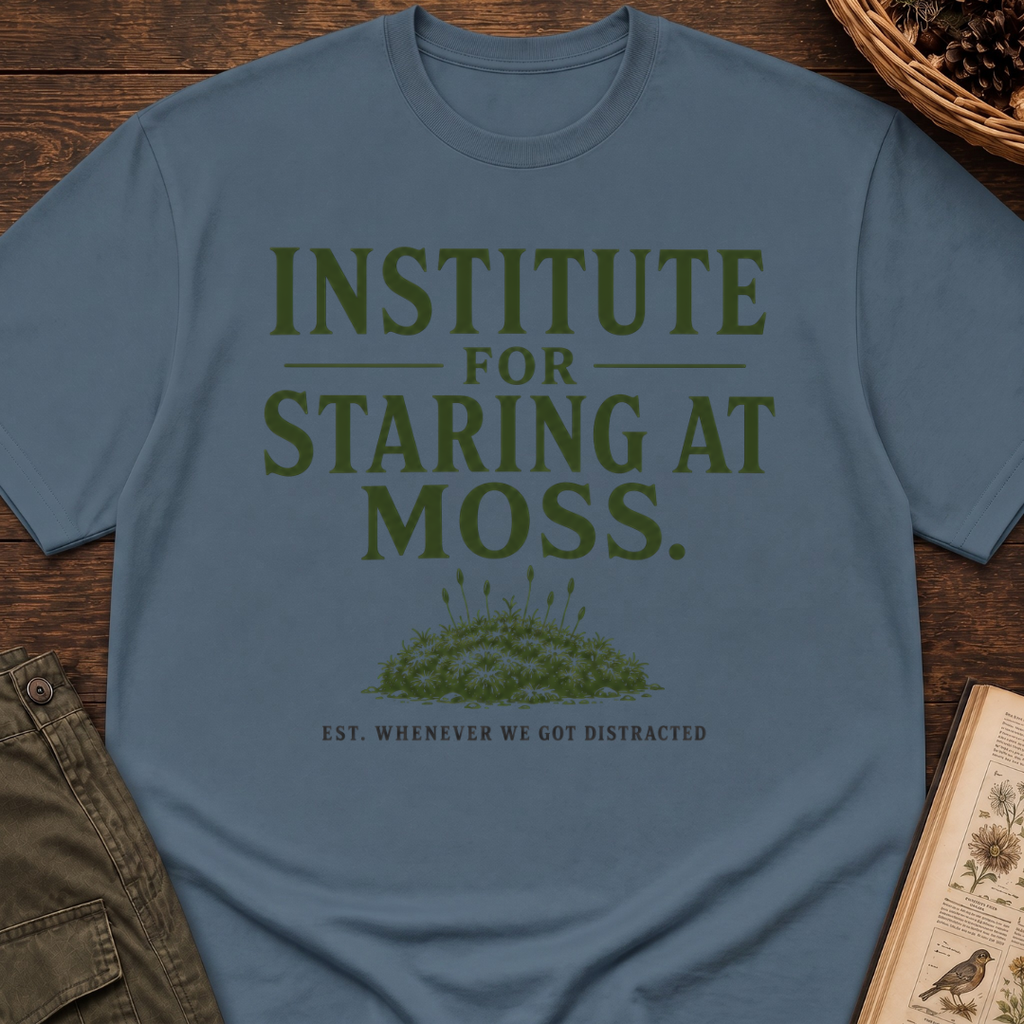 Institute for Staring At Moss T-Shirt