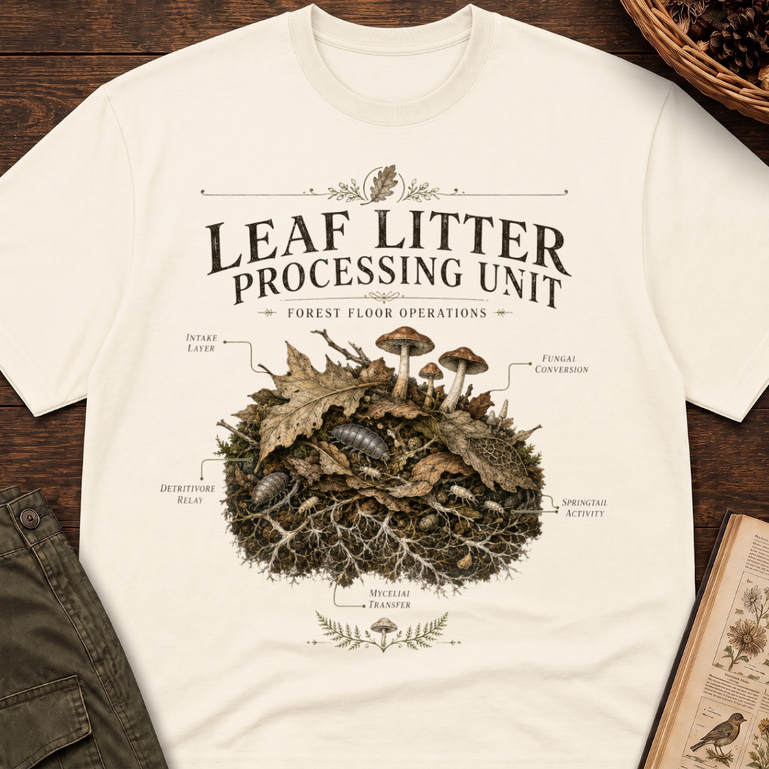 Leaf Litter Processing Unit T-Shirt