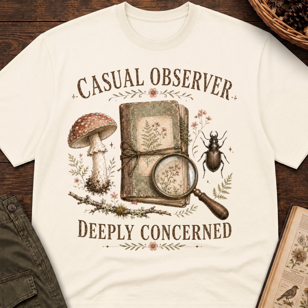Casual Observer - Deeply Concerned T-Shirt