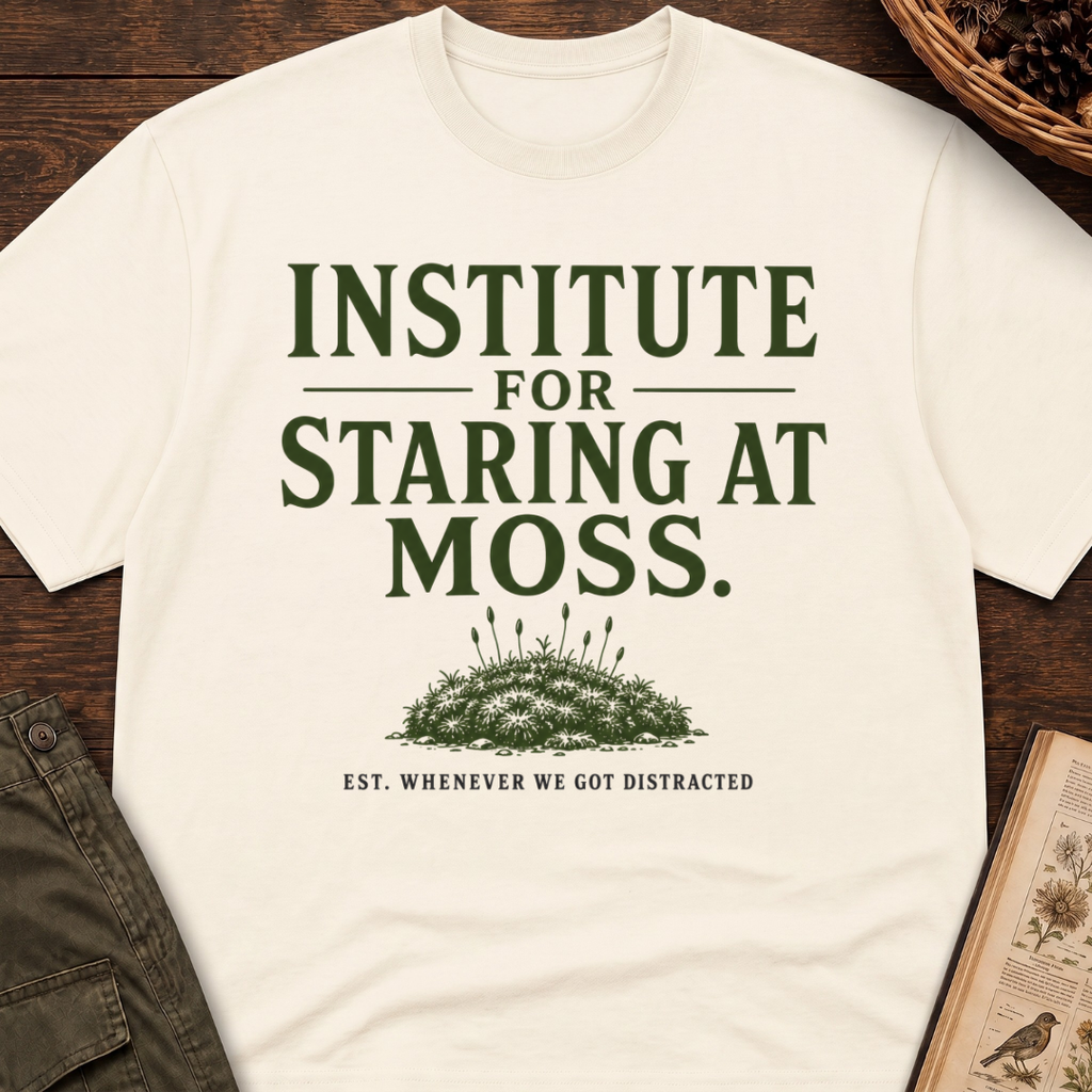 Institute for Staring At Moss T-Shirt