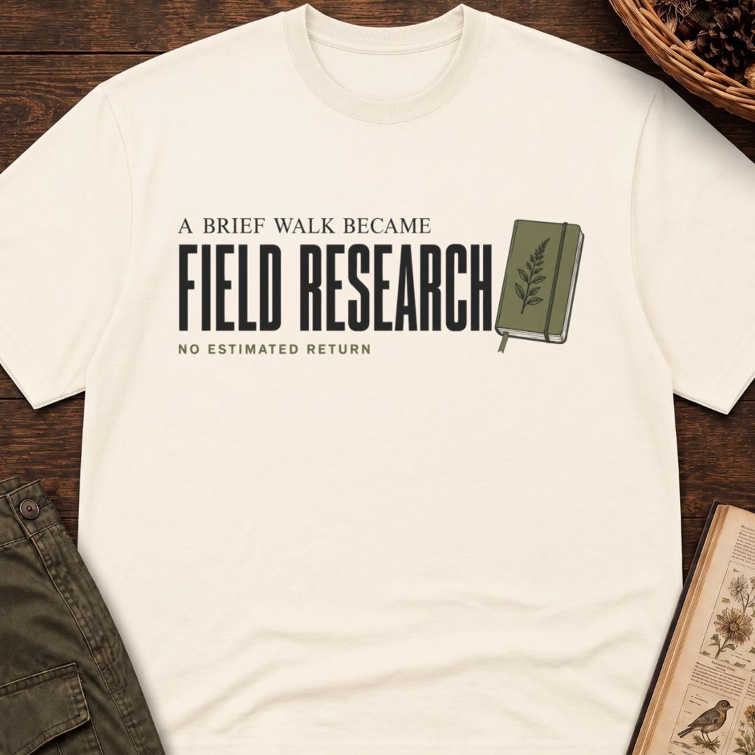 Walk Became Field Research T-Shirt