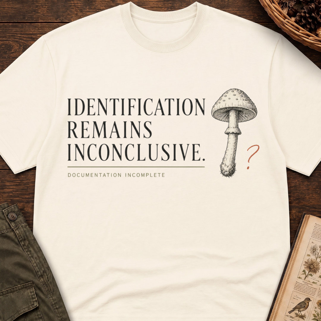 Identification Remain Inconclusive T-Shirt