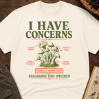 Concerns Regarding Specimen T-Shirt