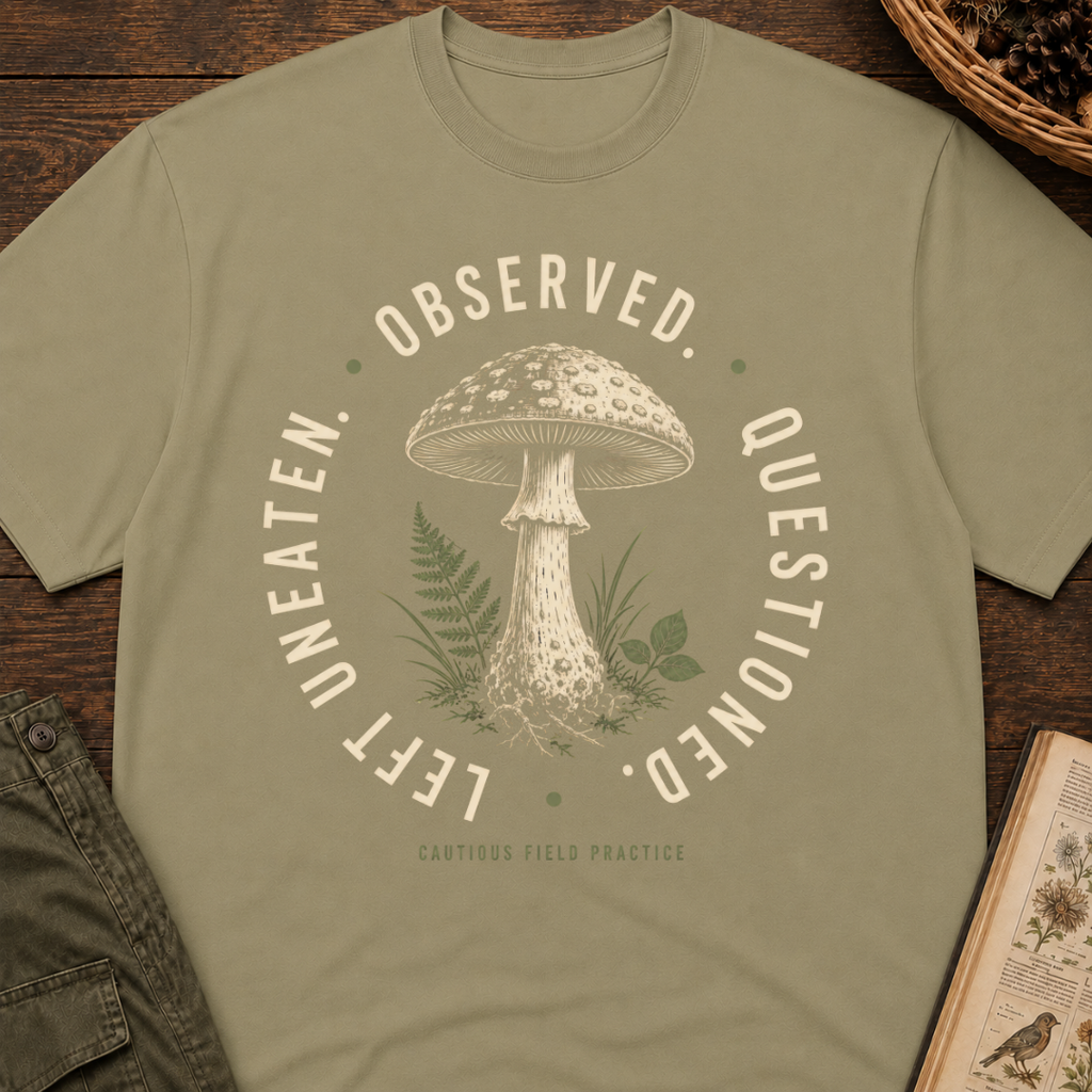Observed Questioned Uneaten T‑Shirt