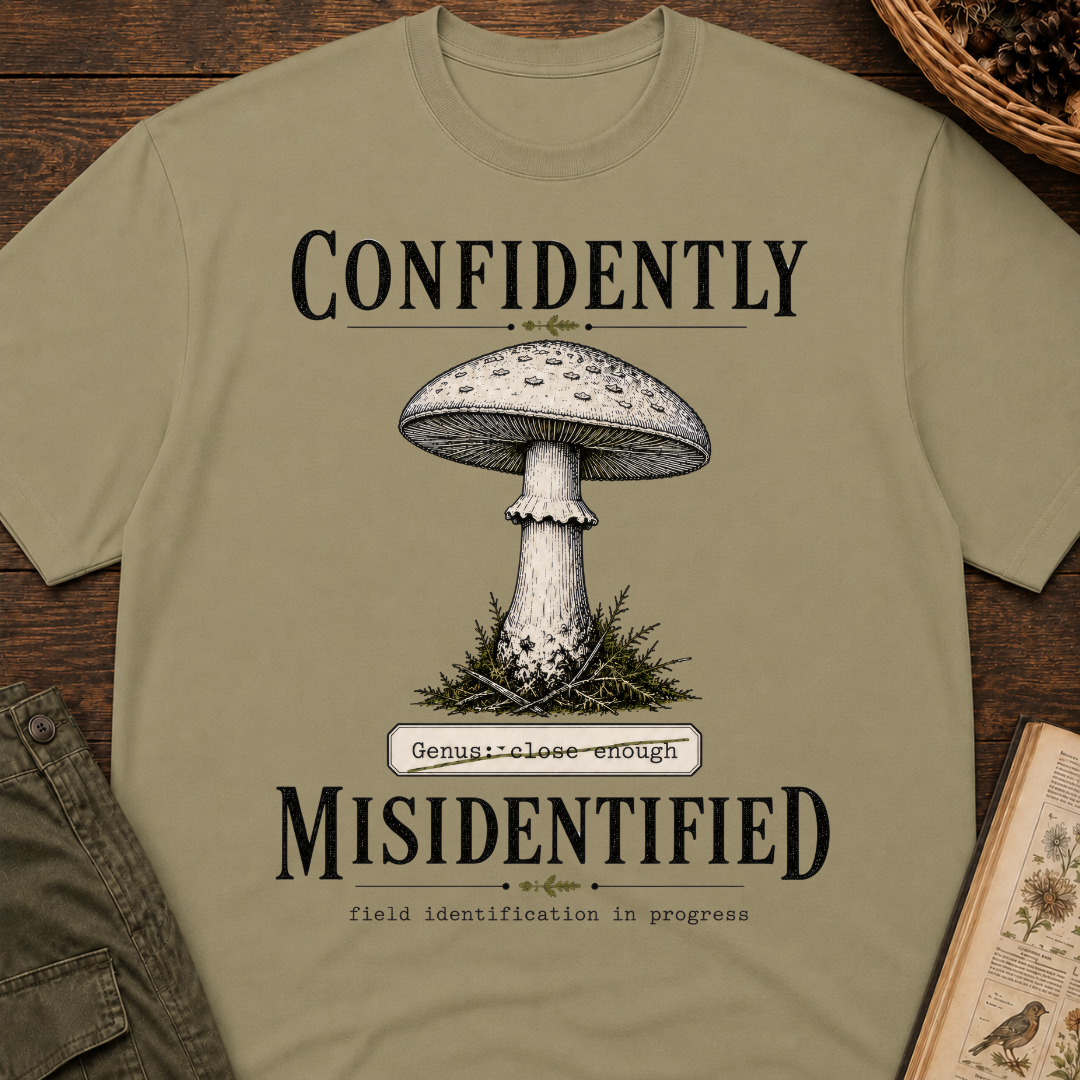 Confidently Misidentified T‑Shirt