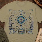 Don't Share My Spots Map T‑Shirt