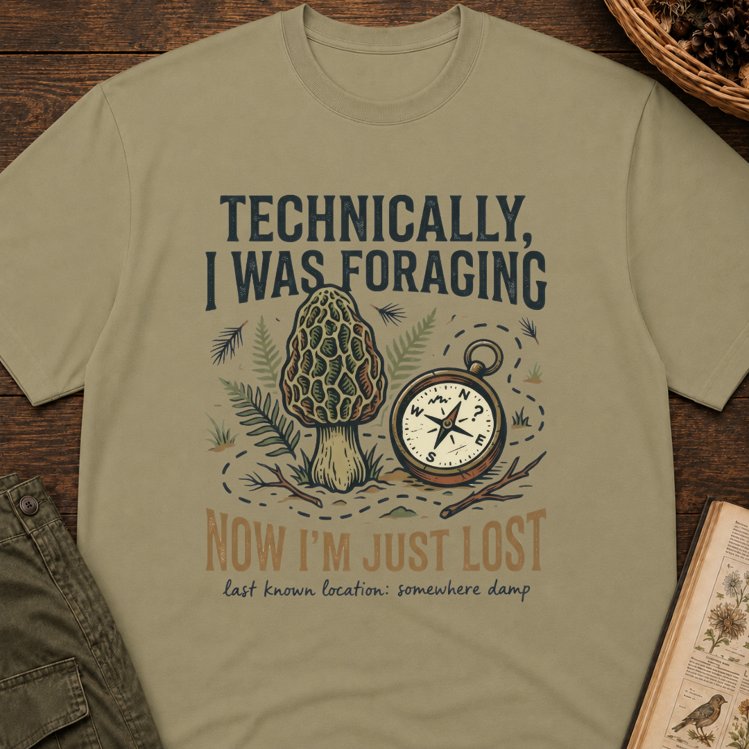 Technically Foraging Now Lost T-Shirt