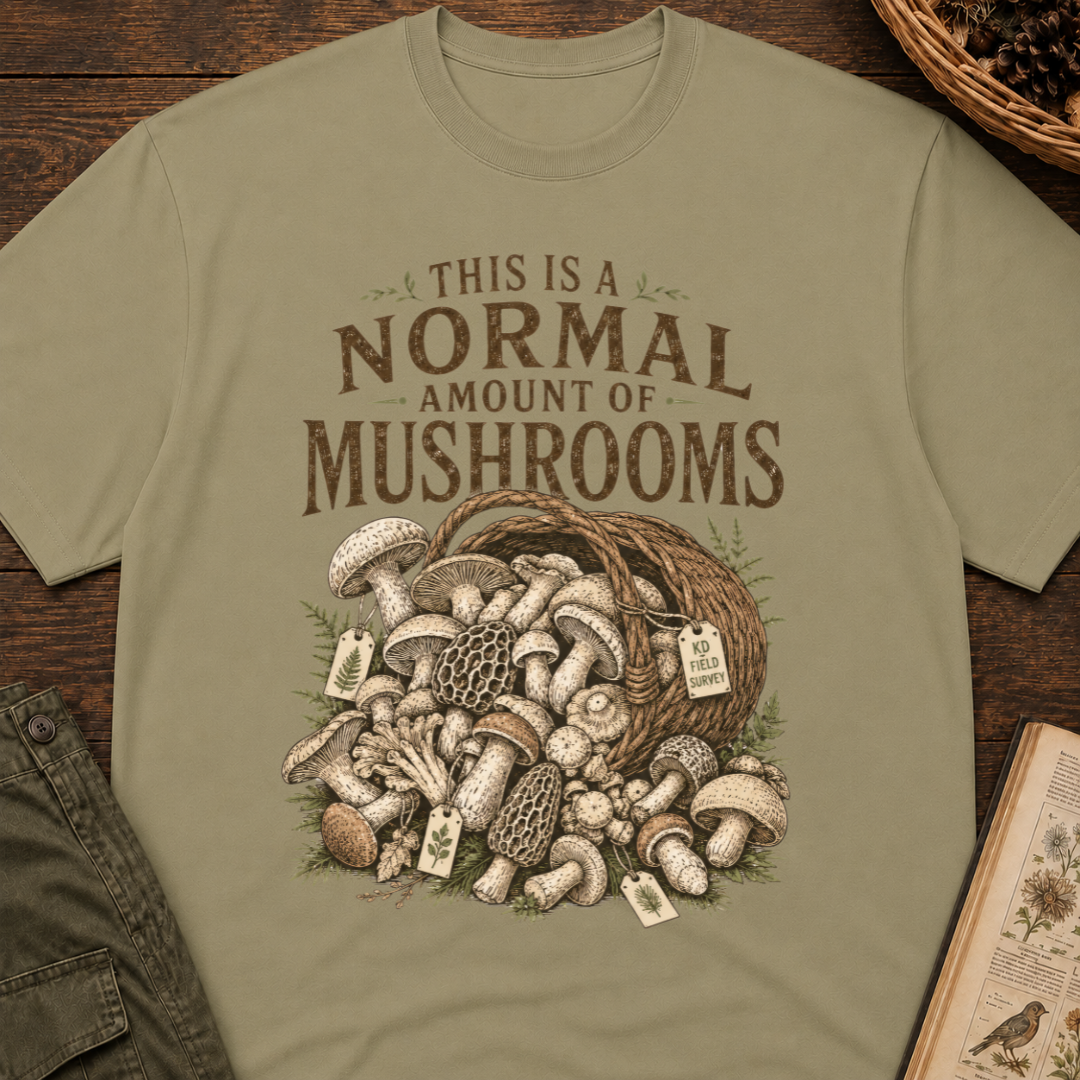 Normal Amount of Mushrooms T-Shirt