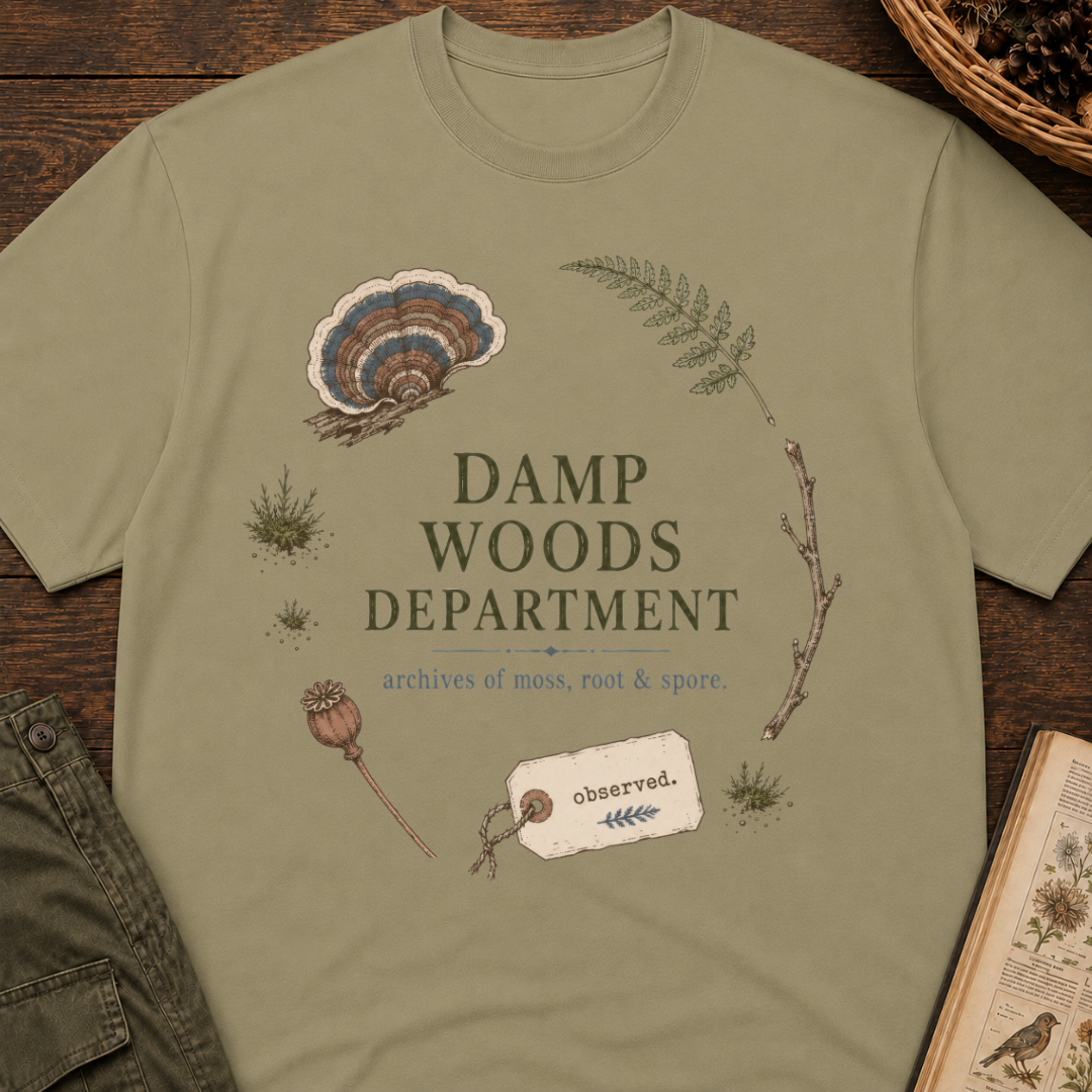 Damp Woods Department T-Shirt