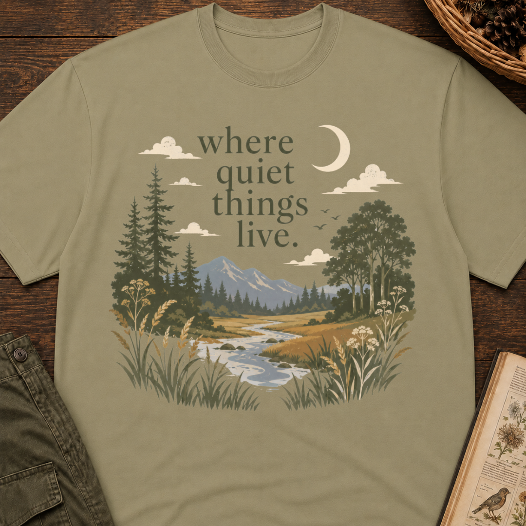 Where Quiet Things Live T-Shirt