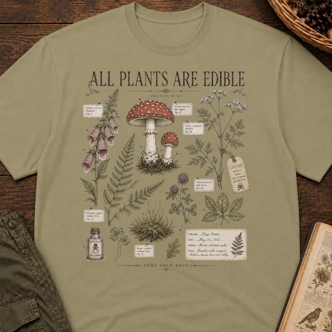 All Plants Are Edible No 2 T-Shirt