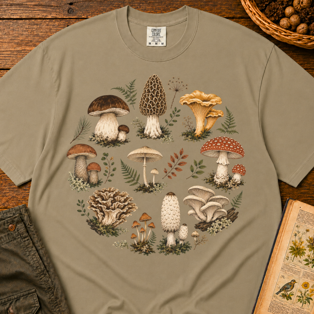 Mushroom Wreath T-Shirt