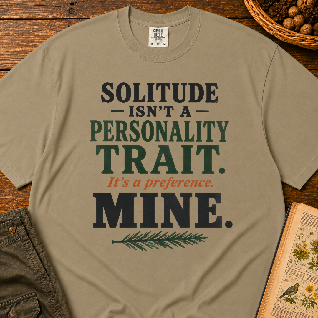 Solitude Personality Trait T‑Shirt