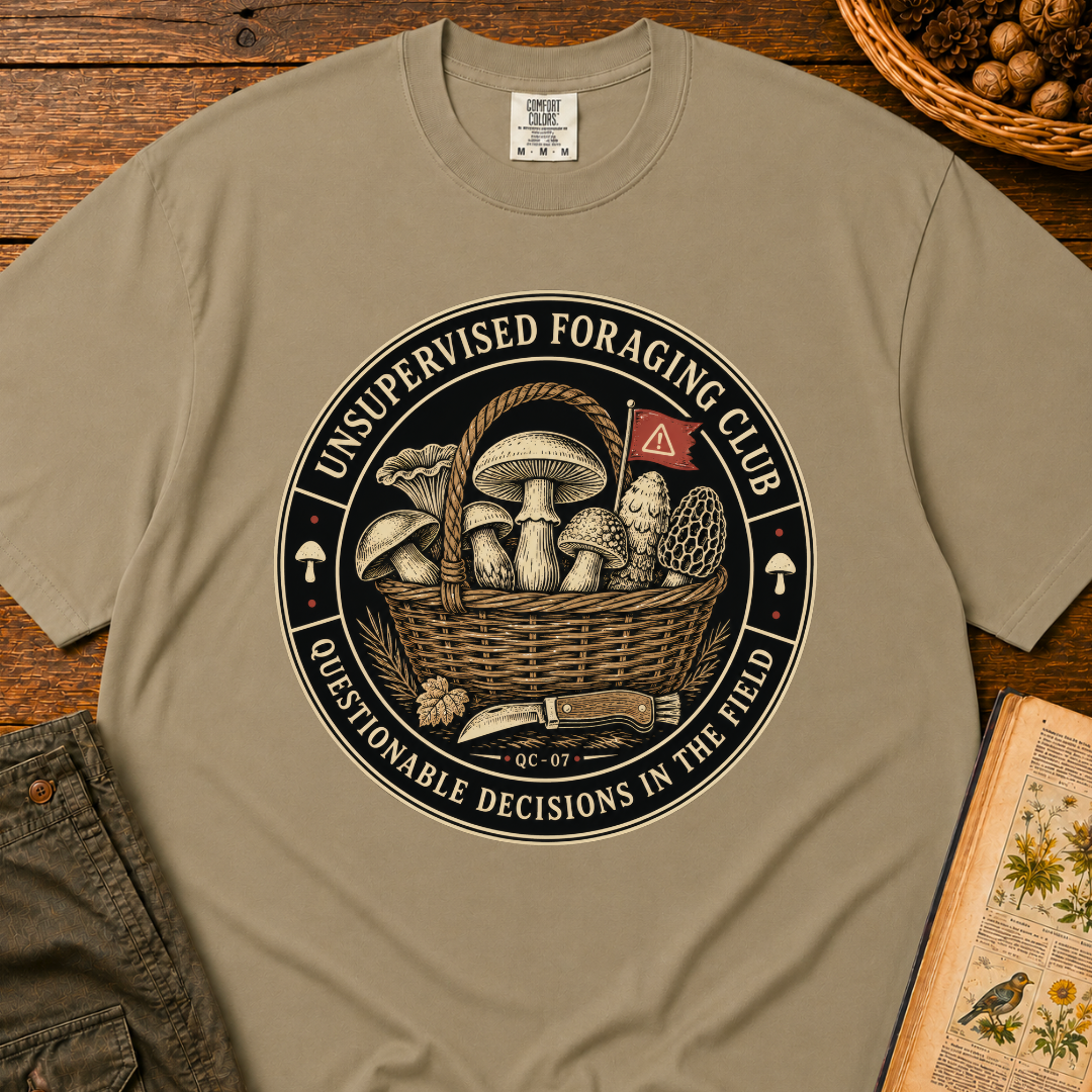 Unsupervised Foraging Club T‑Shirt