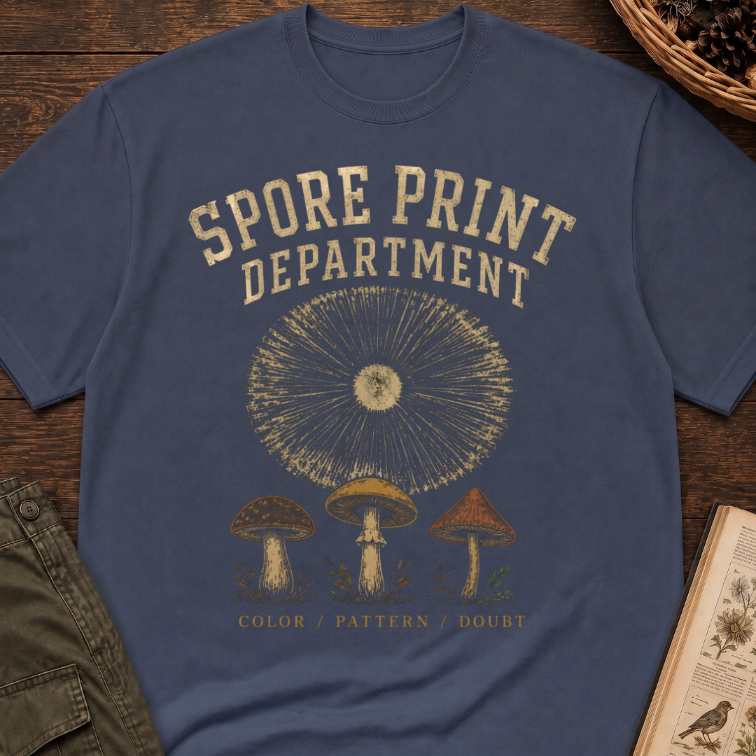 Spore Print Department T‑Shirt
