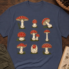 Amanita Grid No 2 T‑Shirt