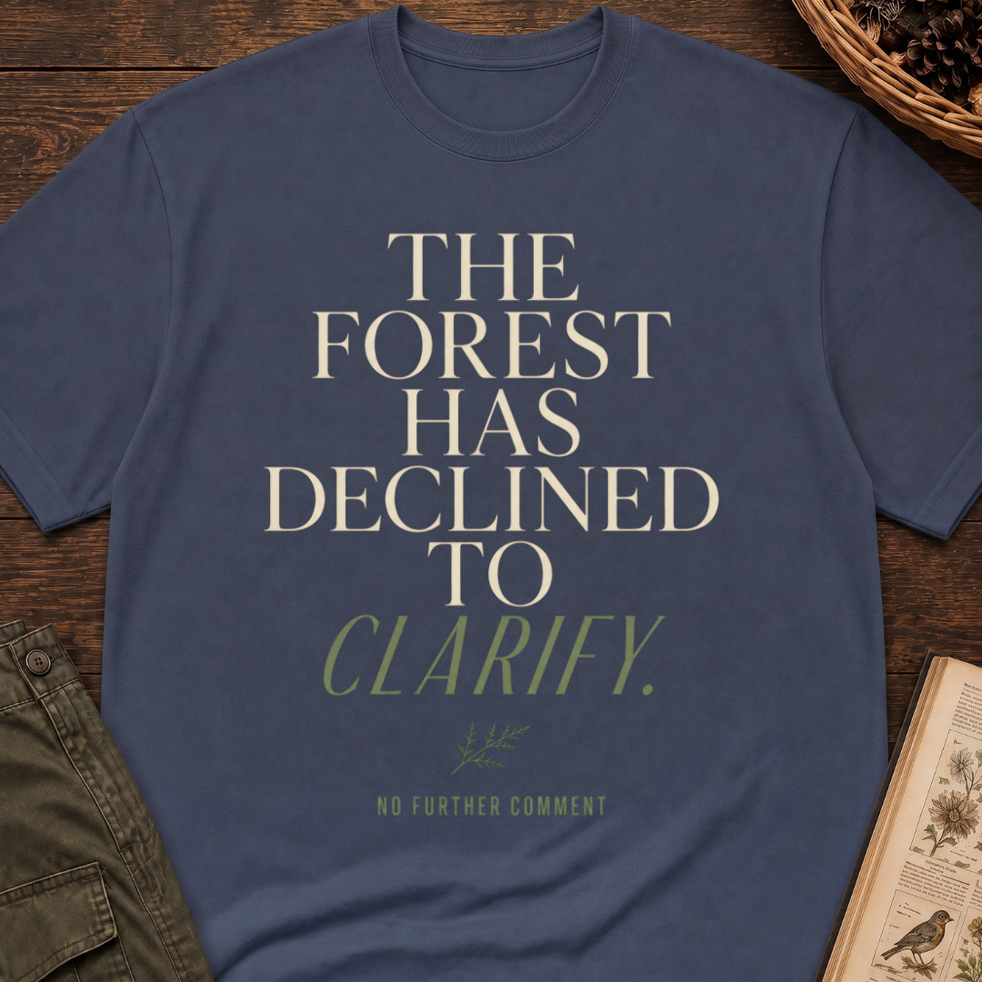 Forest Declined to Clarify T‑Shirt