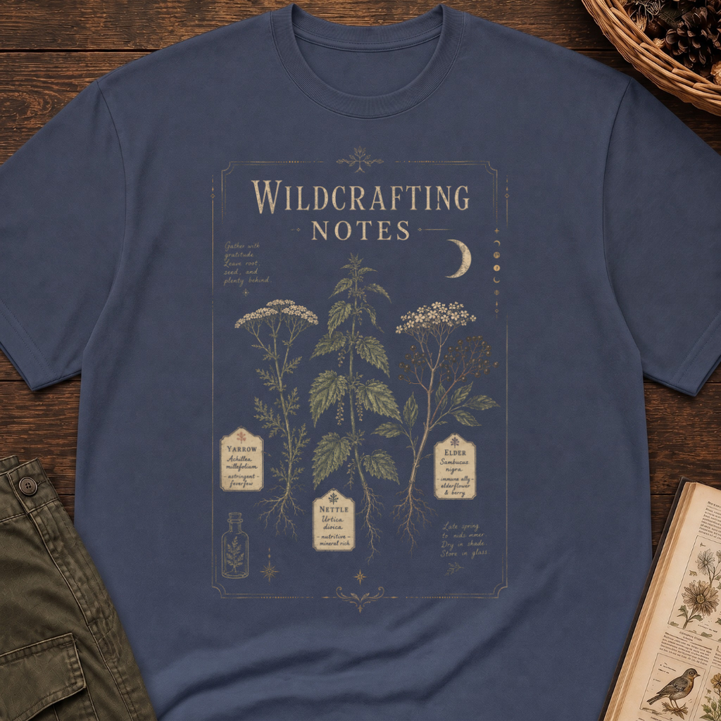 Wildcrafting Notes T‑Shirt