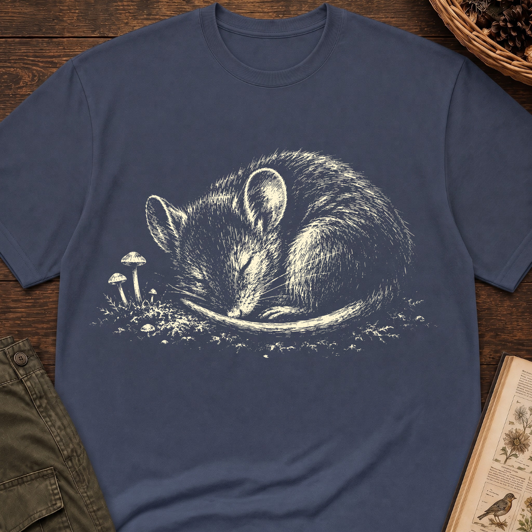 Sleeping Mouse T‑Shirt