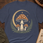 Moonlit Mushroom Emblem T‑Shirt