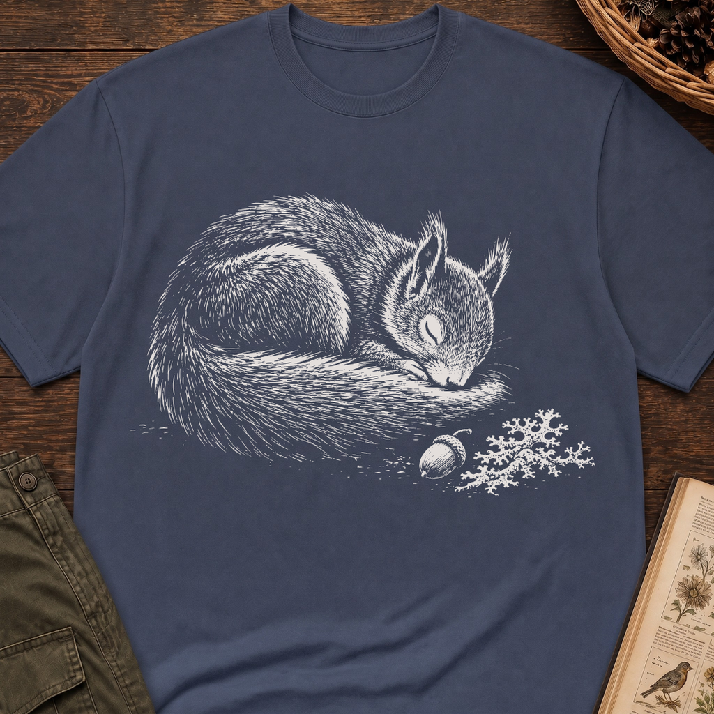 Sleeping Squirrel T‑Shirt