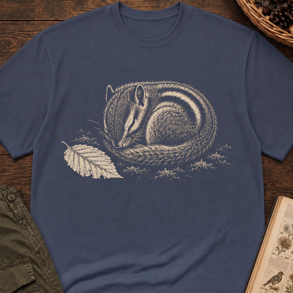 Sleepy Chipmunk T‑Shirt