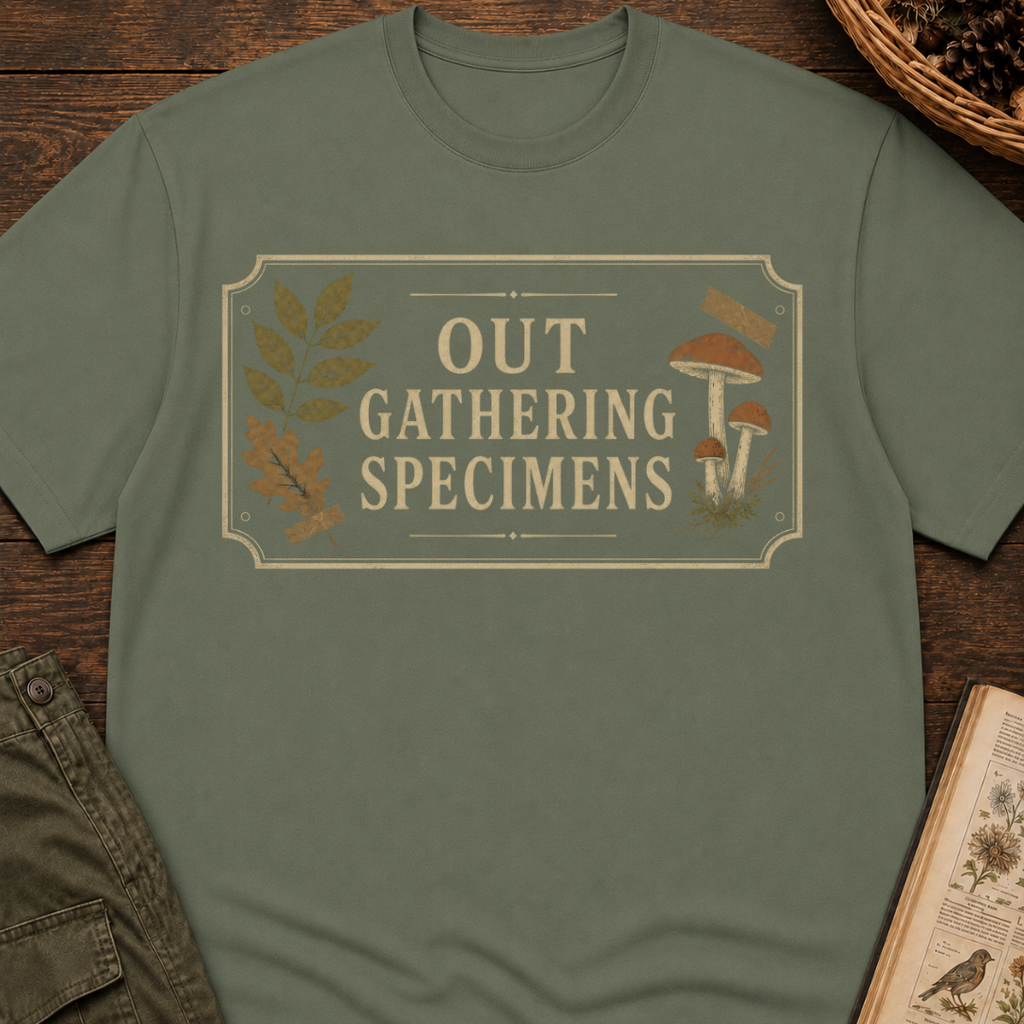 Out Gathering Specimens T‑Shirt