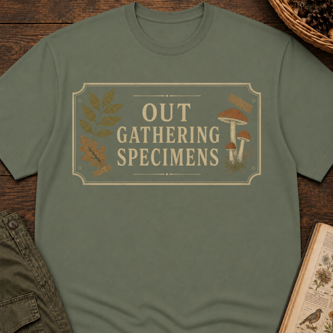 Out Gathering Specimens T‑Shirt