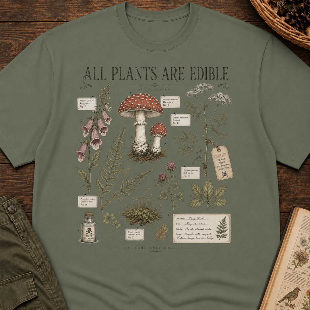 All Plants Are Edible No 2 T-Shirt