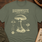 Basidiomycete Study Plate T‑Shirt
