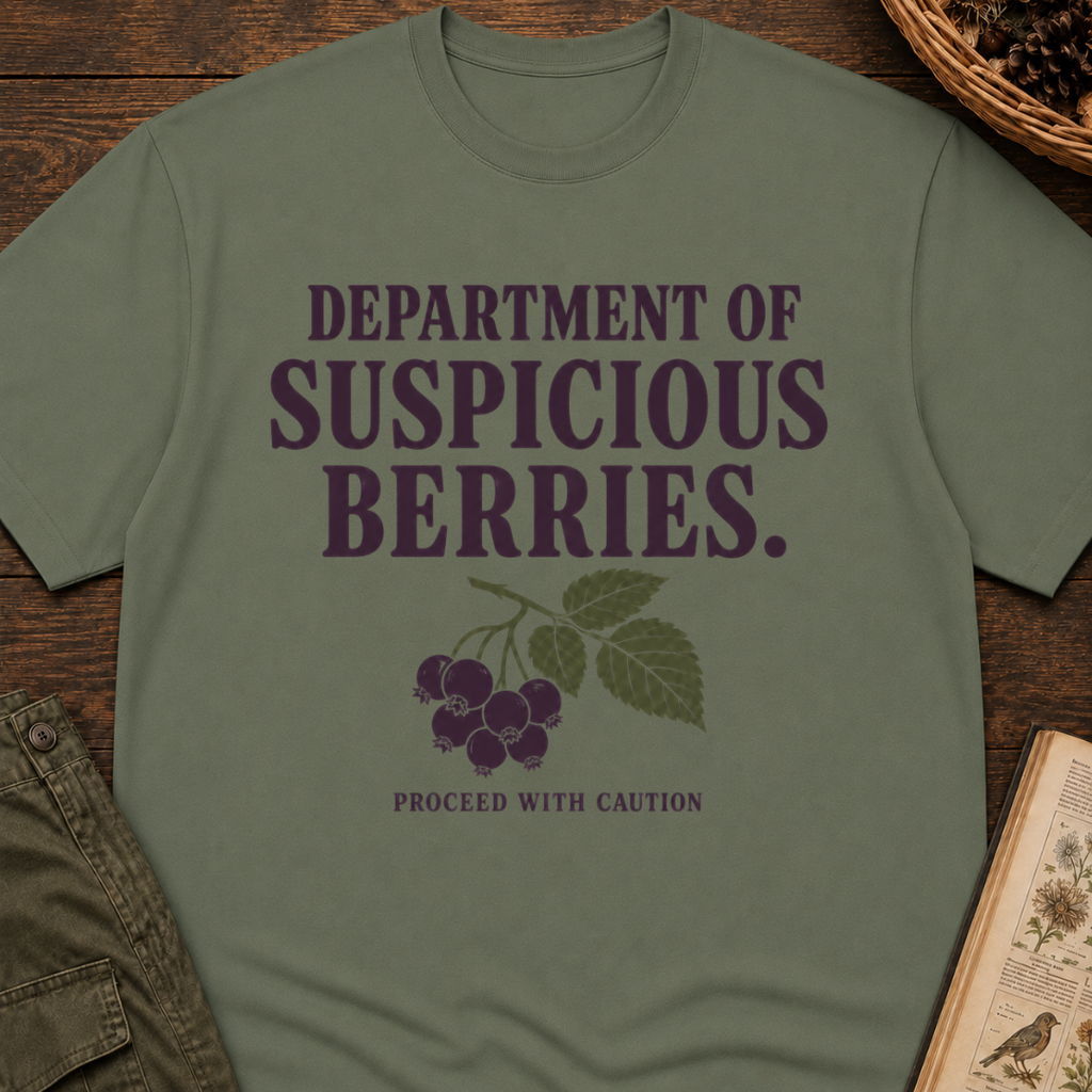 Department of Suspicious Berries T-Shirt