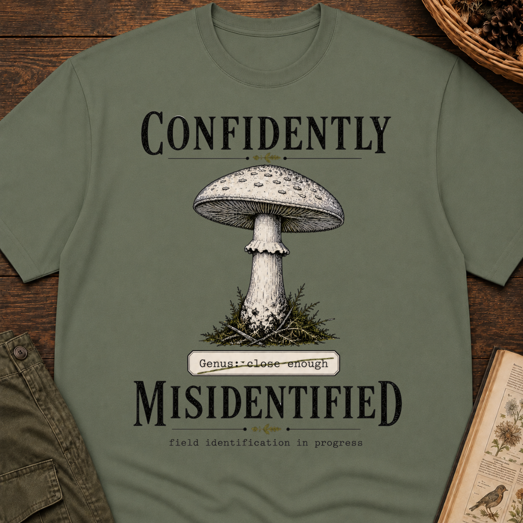 Confidently Misidentified T‑Shirt