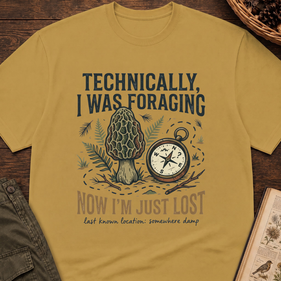 Technically Foraging Now Lost T-Shirt