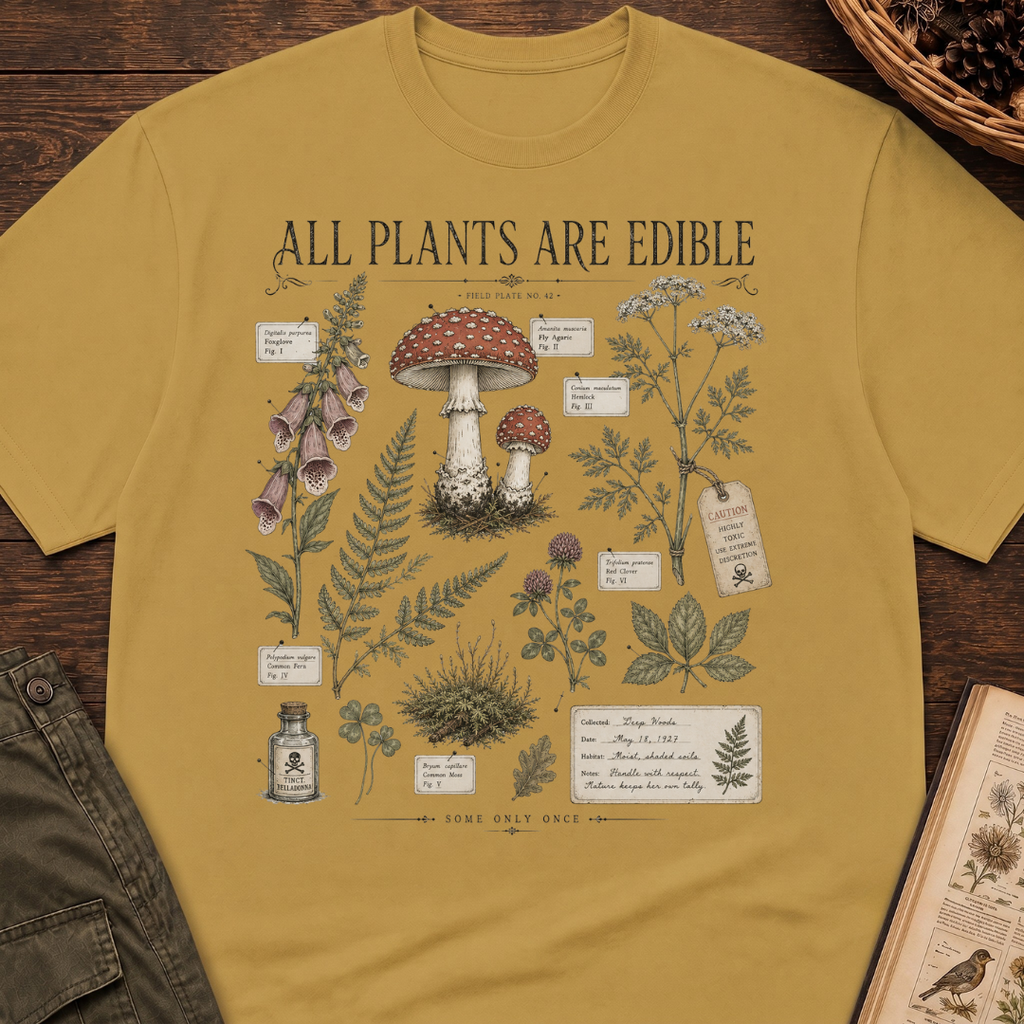 All Plants Are Edible No 2 T-Shirt