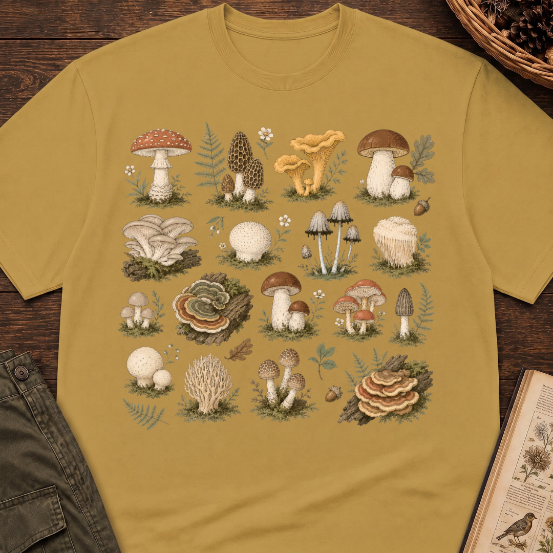 Woodland Mushrooms T-Shirt
