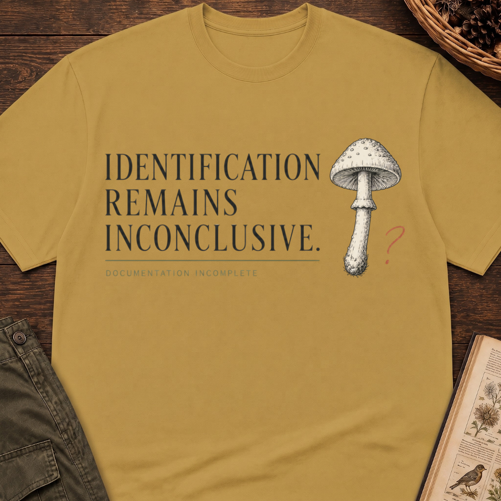 Identification Remain Inconclusive T-Shirt