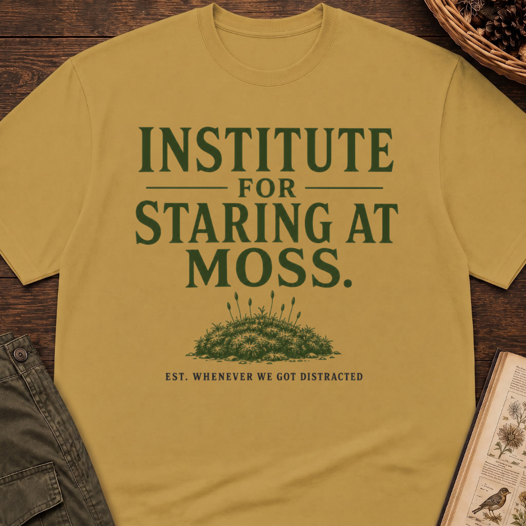 Institute for Staring At Moss T-Shirt