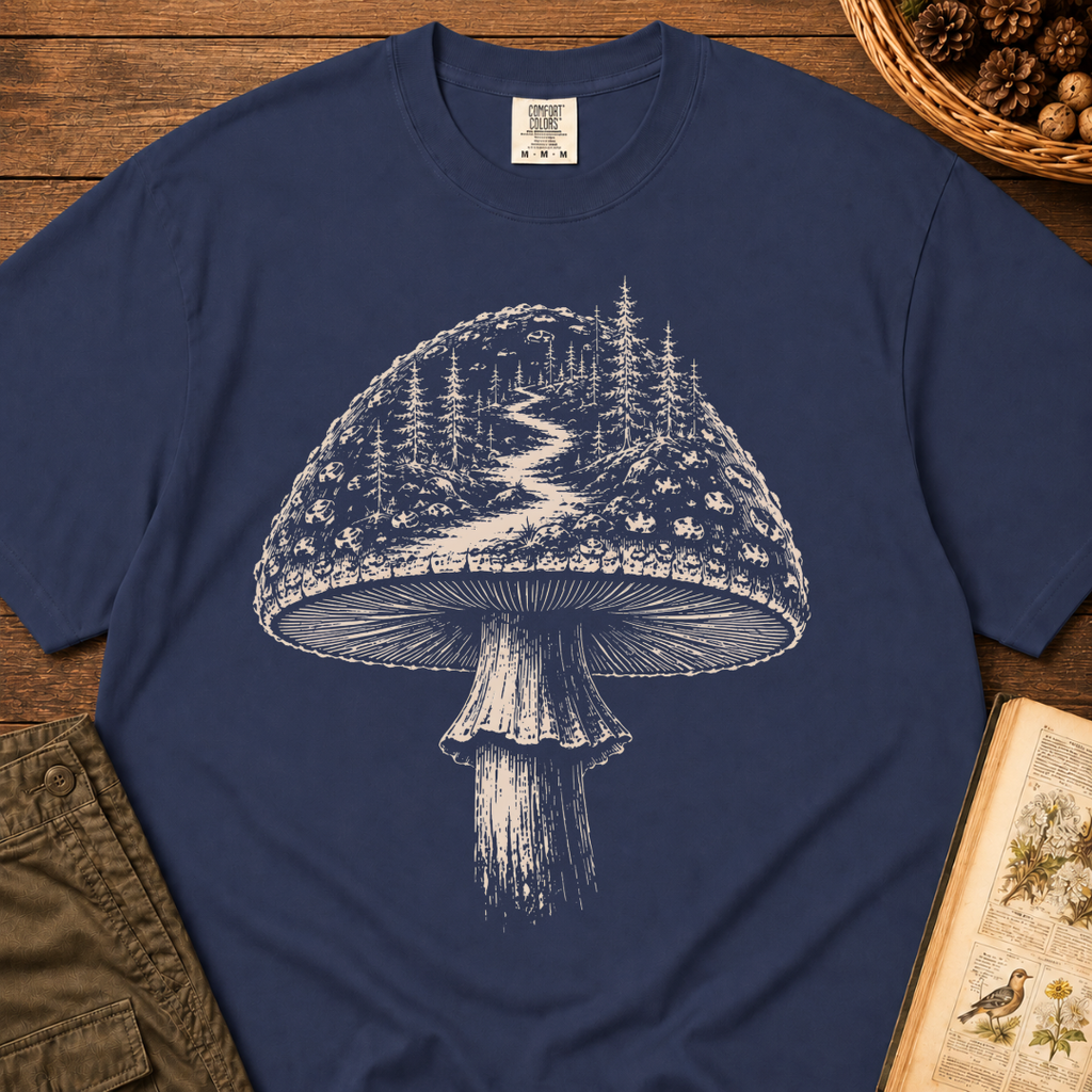 Mushroom Landscape T‑Shirt